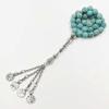 Tasbih Natural Turquoise Muslim Bracelet Rosary Bead Islamic Gift Prayer Beads Misbaha Muslim Jewelry (8mm x 66beads) view 4