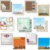Custom Bundle - 11 Georgia Atlanta Savannah Travel Vacation Themed 12" x 12" Scrapbook Papers - Various Brands view 1