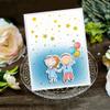 Arbuya Star Background Metal Cutting Dies Christmas Birthday Wedding Stencils Scrapbooking for DIY Craft Paper Card Making view 3
