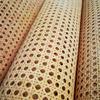 homeemoh 19.69x19.69 inch Natural Rattan Cane Webbing, Woven Open Mesh Cane Webbing for DIY Crafts Home Decor Furniture Chair Table Background Door Material,Original view 1