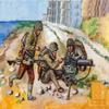 M/F Mars Figures 72125-1/72 U.S. Machine Gunners (D-Day) WWII Plastic Model kit view 1
