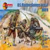 M/F Mars Figures 72125-1/72 U.S. Machine Gunners (D-Day) WWII Plastic Model kit view 2