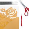 Siser EasyWeed Heat Transfer Vinyl 11.8" x 25FT Roll - Compatible with Siser Romeo/Juliet & Other Professional or Craft Cutters - Layerable - CPSIA Certified (Mustard - HEX #DF9522) view 4