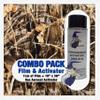 Hydrographic Film Grasslands Camouflage Camo Activator Combo 6oz dip Wizard Hydro dip Dipping view 1