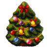 HIYIRUI Christmas Latch Hook Kits for Adults 20.5 x 16.5 Inch DIY Needlework Unfinished Crocheting Rug Kit with Color Preprinted Pattern view 1