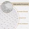 FAMMOM Wicker Repair Material Flat Synthetic Rattan Weaving Material Plastic Rattan for Knit and Repair Chair Table,Storage Basket,Ect (White A) view 3