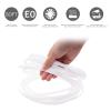 FAMMOM Wicker Repair Material Flat Synthetic Rattan Weaving Material Plastic Rattan for Knit and Repair Chair Table,Storage Basket,Ect (White A) view 4