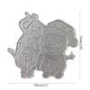 Christmas Santa Gnome Metal Die Cuts,Cutting Dies for Card Making Clearance,Embossing Dies for Scrapbooking, DIY Album Paper Cards Art Craft Decoration view 2