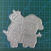 Christmas Santa Gnome Metal Die Cuts,Cutting Dies for Card Making Clearance,Embossing Dies for Scrapbooking, DIY Album Paper Cards Art Craft Decoration view 4