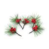 DCQRY WYSRJ 24 Pack Artificial Christmas Picks Assorted Red Berry Picks Stems Faux Pine Picks with Berries for Christmas Floral Arrangement Wreath Winter Holiday view 3