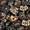 Hydrographic Dip Kit Vegas Casino Cards Dice 16oz dip Demon Hydro dip Dipping view 3