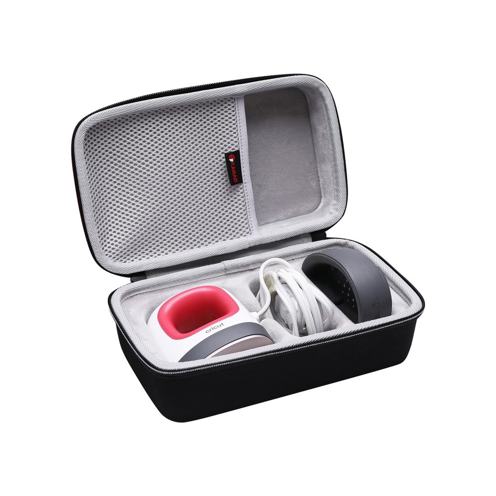 XANAD Hard Case for Cricut 2007468 Easy Press Mini Raspberry Heat Press Machine - Carrying Organizer Storage Bag