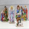 Christmas Shepherd Cross Stitch kit on Wood Base - Counted Cross-Stitch kit on The Plywood. Bible Christ Birth Story MP Studia O-028 view 4