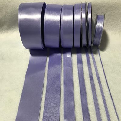 Periwinkle Double Sided Satin Ribbon - Made in France - 3 Yards (7 Widths to Choose from)