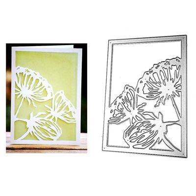 Dandelion Metal Die Cuts,Cutting Dies for Card Making Clearance,Embossing Dies for Scrapbooking, DIY Album Paper Cards Art Craft Decoration