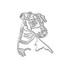 Dog Horse Metal Die Cuts,Cutting Dies for Card Making Clearance,Embossing Dies for Scrapbooking, DIY Album Paper Cards Art Craft Decoration view 1