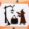 Witch Broom Metal Die Cut for Card Making & Halloween Decorations - Spider Die Cuts, Stencils & Embossing Template for DIY Scrapbooking Craft view 3