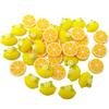 Honbay 40PCS Slime Charms Flatback Resin Charms Lemon Fruit Embellishments for Scrapbooking, Hair Clip, Phone Case, DIY Crafts view 4