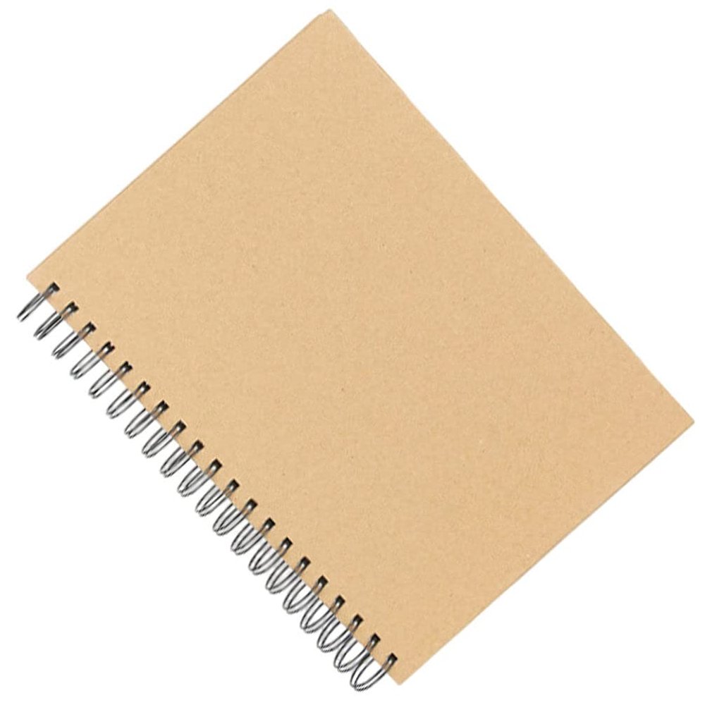 Wakauto 1pc Creative Sketch Book for Students Pages of Art Paper for Drawing Painting Sketching Portable Notebook for Travel Outdoor Activities