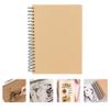Wakauto 1pc Creative Sketch Book for Students Pages of Art Paper for Drawing Painting Sketching Portable Notebook for Travel Outdoor Activities view 2