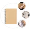Wakauto 1pc Creative Sketch Book for Students Pages of Art Paper for Drawing Painting Sketching Portable Notebook for Travel Outdoor Activities view 4