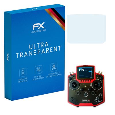 atFoliX Screen Protection Film compatible with Jeti Duplex DS-12 Screen Protector, ultra-clear FX Protective Film (3X)