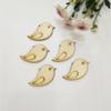 50pcs Mini Wooden Bird Shapes, DIY Wood Birds Blank for Art Projects Craft Decoration Gift Decoupage Ornament Craft Supply Unpainted (1'') view 4