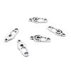 110 Pieces Antique Silver Plated Jewelry Making Charms Findings Crafting Suppliers OG7V6 Fake Safety Pins view 1