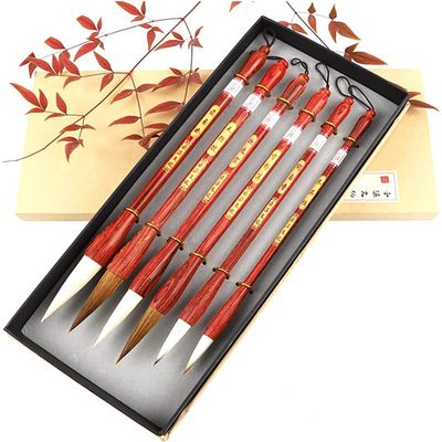 EIERFSKIOT Chinese Calligraphy Brush,Brush pens,Chinese Calligraphy Writing Brush Watercolor Chinese Calligraphy Brush Set Kanji Japanese Sumi Painting Drawing Brushes