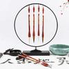 EIERFSKIOT Chinese Calligraphy Brush,Brush pens,Chinese Calligraphy Writing Brush Watercolor Chinese Calligraphy Brush Set Kanji Japanese Sumi Painting Drawing Brushes view 4