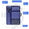 TreochtFUN Art Bags for Supplies Portfolio Case 19 X 25.5 for Storage A2 Canvas Board A3 Sketchbook - Carrying Artwork with Backpack & Tote-handle view 4