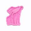 Shiny Glossy Animals Giraffe Family Mother and Baby Shape Silicone Molds for DIY Craft Keychain Polymer Mold Epoxy Pendant Resin Crafting Making Backpack Cake Decor Fondant Mould view 4