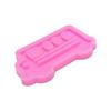 Shiny Glossy School Bus Shape Silicone Molds for DIY Craft Keychain Polymer Clay Mold Epoxy Pendant Resin Crafting Making Backpack Cake Decor Fondant Mould view 3