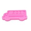 Shiny Glossy School Bus Shape Silicone Molds for DIY Craft Keychain Polymer Clay Mold Epoxy Pendant Resin Crafting Making Backpack Cake Decor Fondant Mould view 4