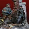 Darius Miniature DMF35044 1/35 WWII German Waffen SS Commander Set, 2 Pieces, Resin Kit view 1