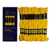 UMC STAG Pack of 12 Premium Embroidery Thread | 100% Egyptian Cotton Premium Skeins | Cross Stitch Embroidery Floss | Oeko TEX Certified Stranded Cotton | (Canary Yellow 298) view 3