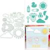 Baby Wear DIY Metal Die Cuts,Cutting Dies for Card Making Clearance,Embossing Dies for Scrapbooking, DIY Album Paper Cards Art Craft Decoration view 1