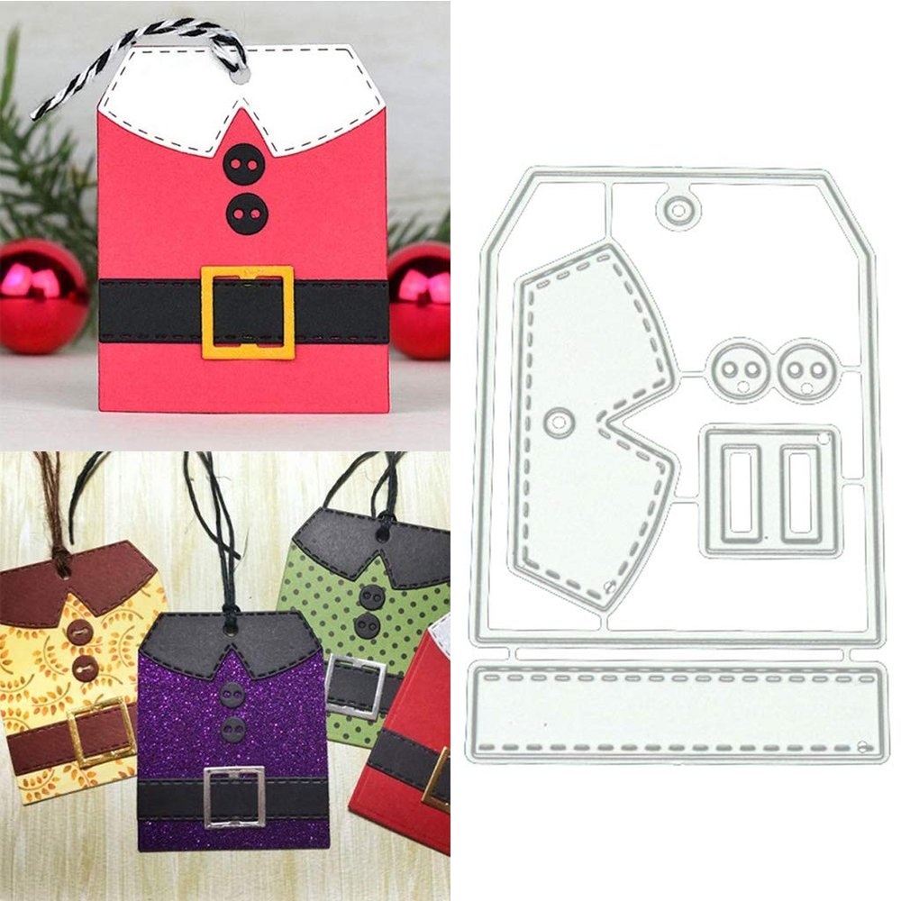 Christmas Art Metal Die Cuts,Cutting Dies for Card Making Clearance,Embossing Dies for Scrapbooking, DIY Album Paper Cards Art Craft Decoration