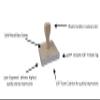 Hampton Tech Jack-o-Lantern 5 Rubber Stamp, 2 X 2'' Wood Stamp view 4