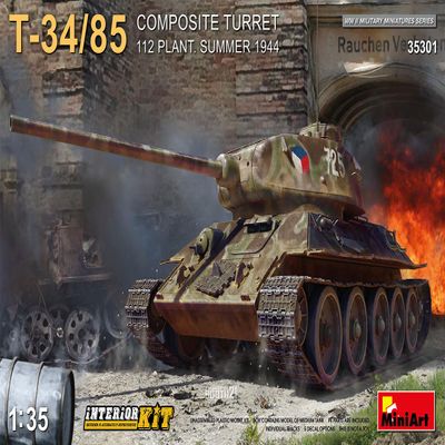 MiniArt 1:35 - T-34-85 Composite Turret.112 Plant
