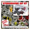 Hydrographic Dip Kit Sticker Bomb #21 16oz dip Demon Hydro dip Dipping view 1