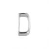 Buckleguy.com B9337 Nickel Plate, Belt Loop, Solid Brass-LL, 1-1/4" view 2