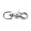 Buckleguy.com 3002A 1/2" Nickel Plate, Swivel Trigger Snap, Solid Brass-LL view 2