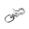 Buckleguy.com 3002A 1/2" Nickel Plate, Swivel Trigger Snap, Solid Brass-LL view 3