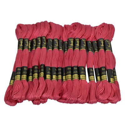 Anchor Thread Stranded Cotton Skiens Stitched Embroidery Crafting Floss,25 Pcs