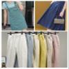 100% Cotton Denim Fabric by The Yard for Jeans Dress T-Shirt Clothes Sewing Cushions 150cm Wide Sold by The Meter(Color:Emerald green) view 3