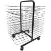 Drying Rack, Back-to-Back Double-Sided Mobile Art Drying Rack with Wire Shelves for Works of Art, Black Powder Coated FinishIdeal for Schools and Art Clubs (Size : 26-Layer) view 3