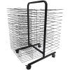 Drying Rack, Back-to-Back Double-Sided Mobile Art Drying Rack with Wire Shelves for Works of Art, Black Powder Coated FinishIdeal for Schools and Art Clubs (Size : 38-Layer) view 1