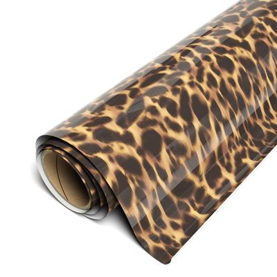 Siser EasyPatterns HTV 12" x 15ft Roll - Iron on Heat Transfer Vinyl (Tortoise Shell) TTD High Tack Mask Required - Sold Separately