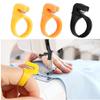 Ruluti 3pcs/Set Finger Needle Plastic Sewing Ring Thread Cutter Household Sewing Machine Accessory view 2